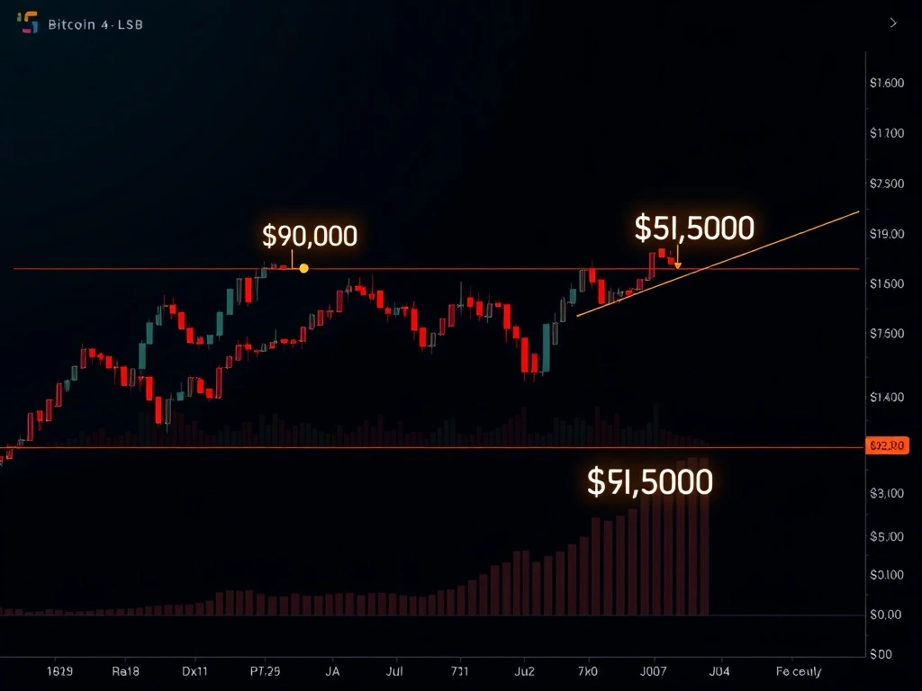 Bitcoin options expiry analysis showing key price levels and market dynamics for cryptocurrency traders
