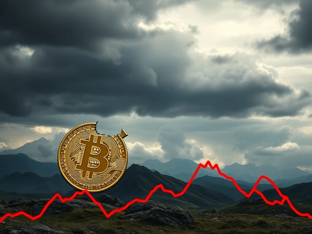 Bitcoin price crashes following Trump's Greenland tariff threats and trade war fears.