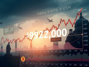 Bitcoin price analysis at $92,000 support level with market indicators