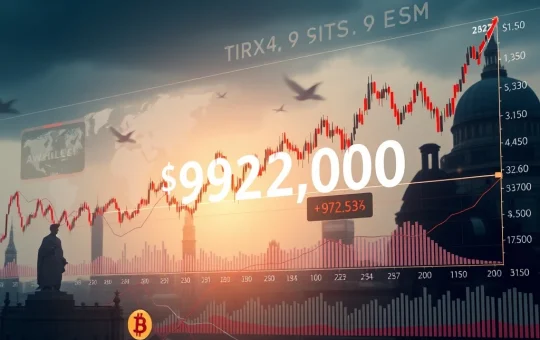 Bitcoin price analysis at $92,000 support level with market indicators