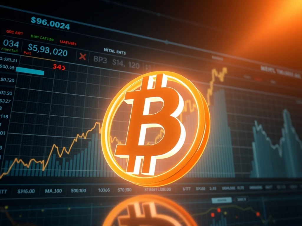Bitcoin price achieves a significant milestone above $96,000 on global cryptocurrency markets.