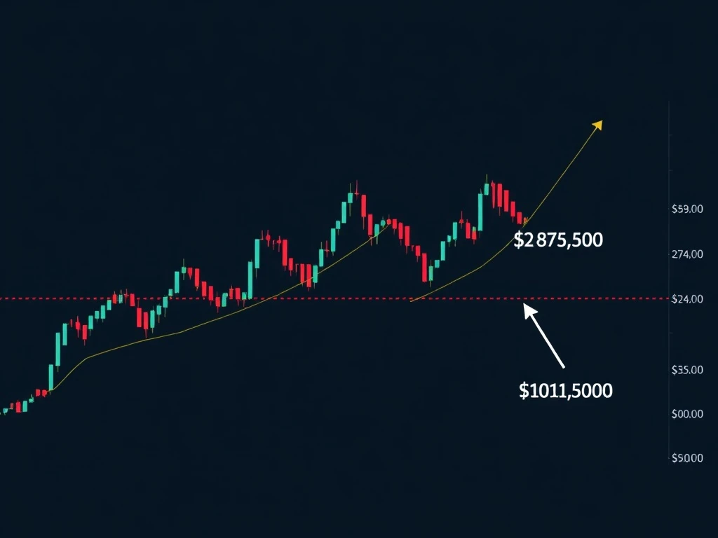 Bitcoin price analysis chart showing key support and resistance levels for a potential futures-led rally.