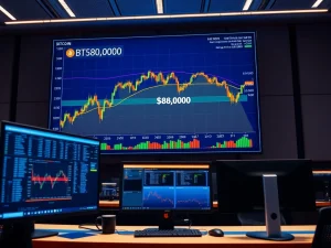 Bitcoin price chart analysis showing CME futures gap closure at $88,000 level with market volatility indicators