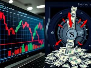 Analysis of Bitcoin price drop linked to U.S. dollar liquidity and Treasury cash reserves.