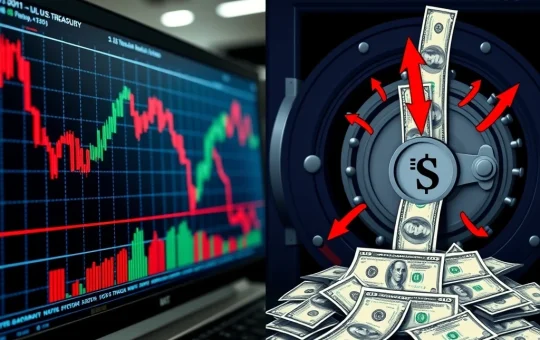 Analysis of Bitcoin price drop linked to U.S. dollar liquidity and Treasury cash reserves.