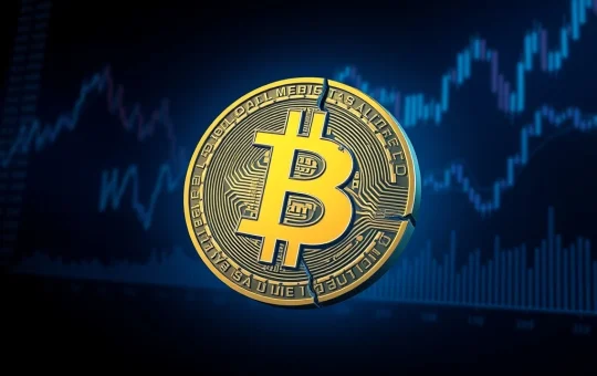 Analysis of Bitcoin price falling below $82,000 in a market correction.
