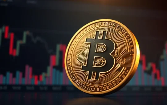 Analysis of Bitcoin price falling below $83,000 showing market volatility and trading data.
