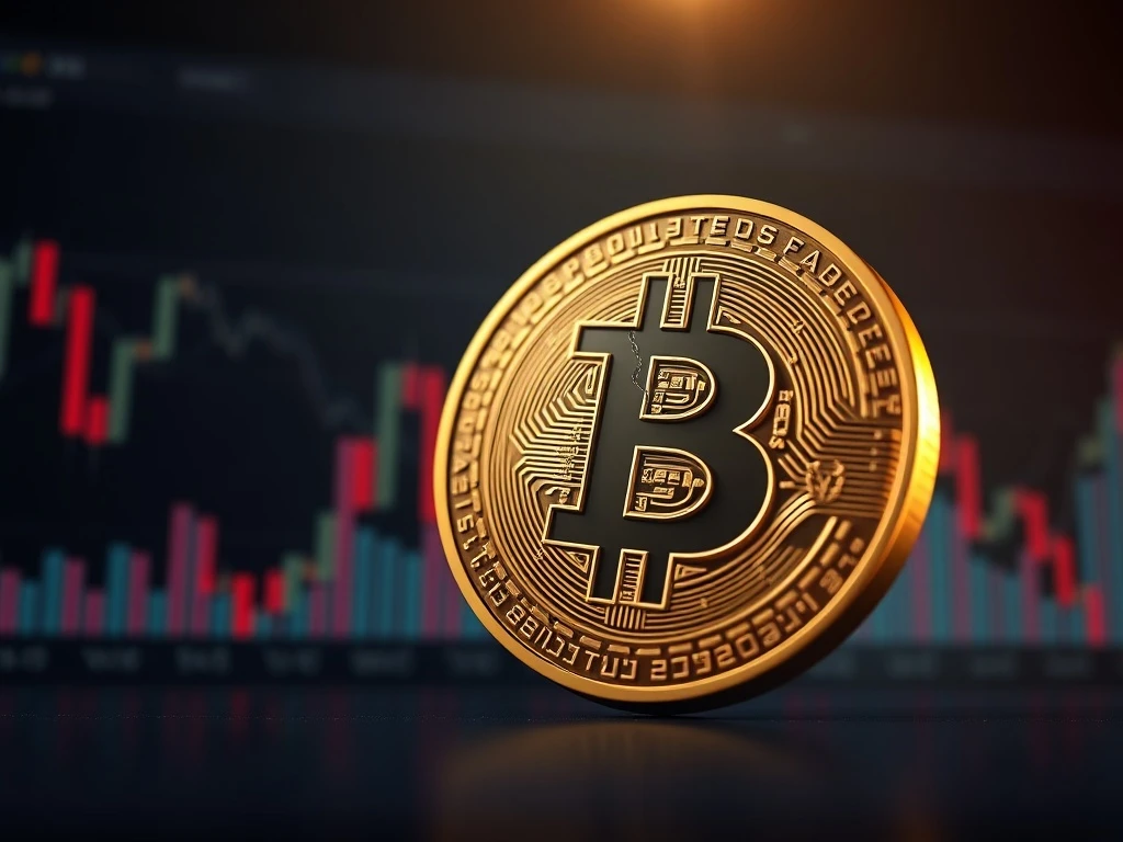 Analysis of Bitcoin price falling below $83,000 showing market volatility and trading data.