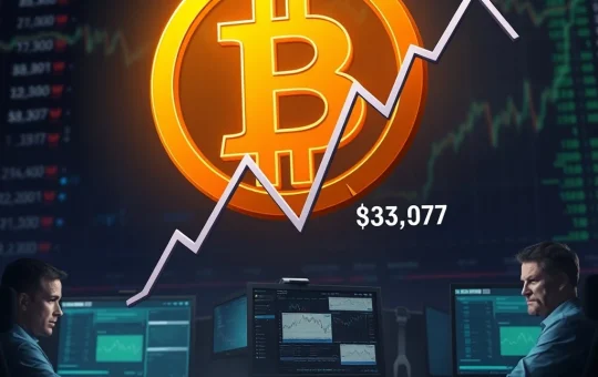 Bitcoin price drops below $84,000 showing market volatility and trading analysis