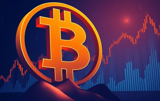 Bitcoin price drops below $86,000 showing cryptocurrency market volatility and trading analysis