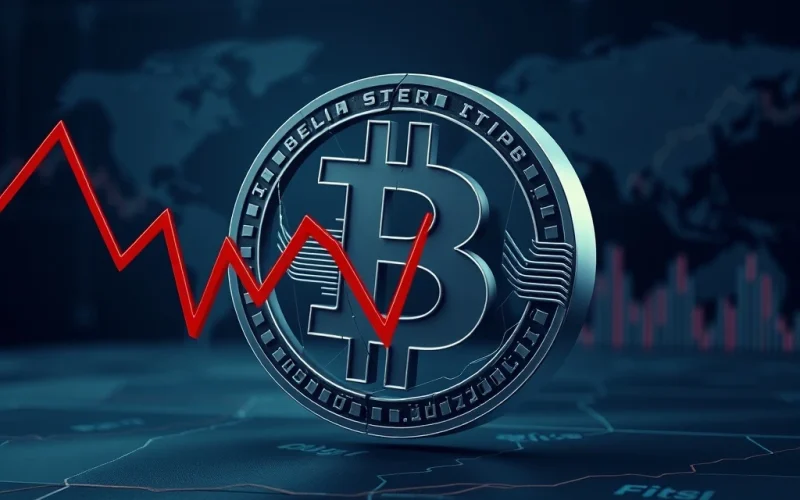 Bitcoin price drops below $87,000 as cryptocurrency market experiences volatility