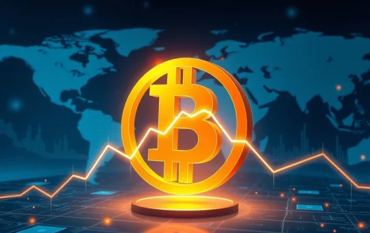 Bitcoin price falling below $94,000 with market volatility analysis