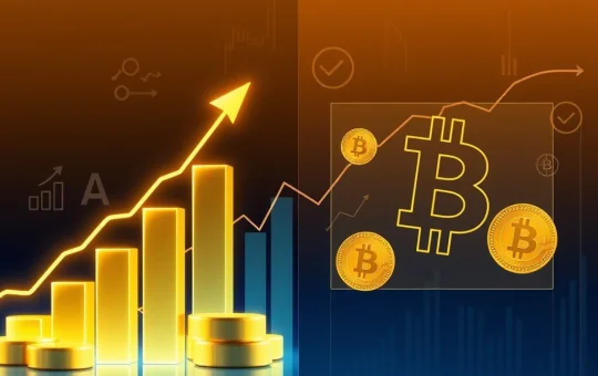 Analysis of Bitcoin price consolidation versus gold's record high as safe haven assets diverge in 2025.