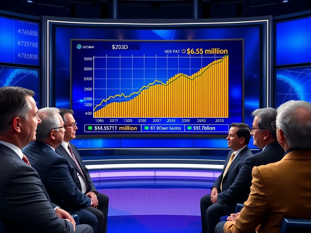 Bitcoin price prediction analysis showing potential growth to $6.5 million with institutional adoption
