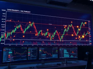 Bitcoin price consolidation analysis showing key resistance and support levels with institutional outflow data