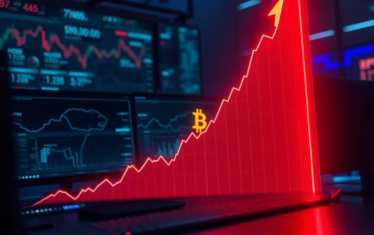 Bitcoin price analysis showing strong resistance at $98,000 level with bearish market pressure.