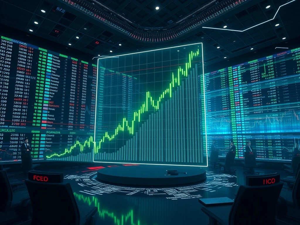 Analysis of a rapid Bitcoin price surge showing intense market volatility on a trading chart.