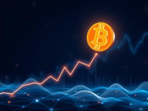Bitcoin price surges above $96,000 on major cryptocurrency exchanges.