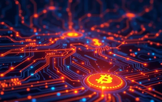 Bitcoin quantum risk analysis showing blockchain security vulnerabilities to quantum computing attacks