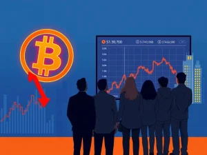 Analysis of Bitcoin price stalling at $97,000 as retail trader interest wanes and institutional activity diverges.