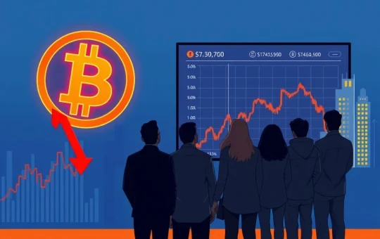 Analysis of Bitcoin price stalling at $97,000 as retail trader interest wanes and institutional activity diverges.