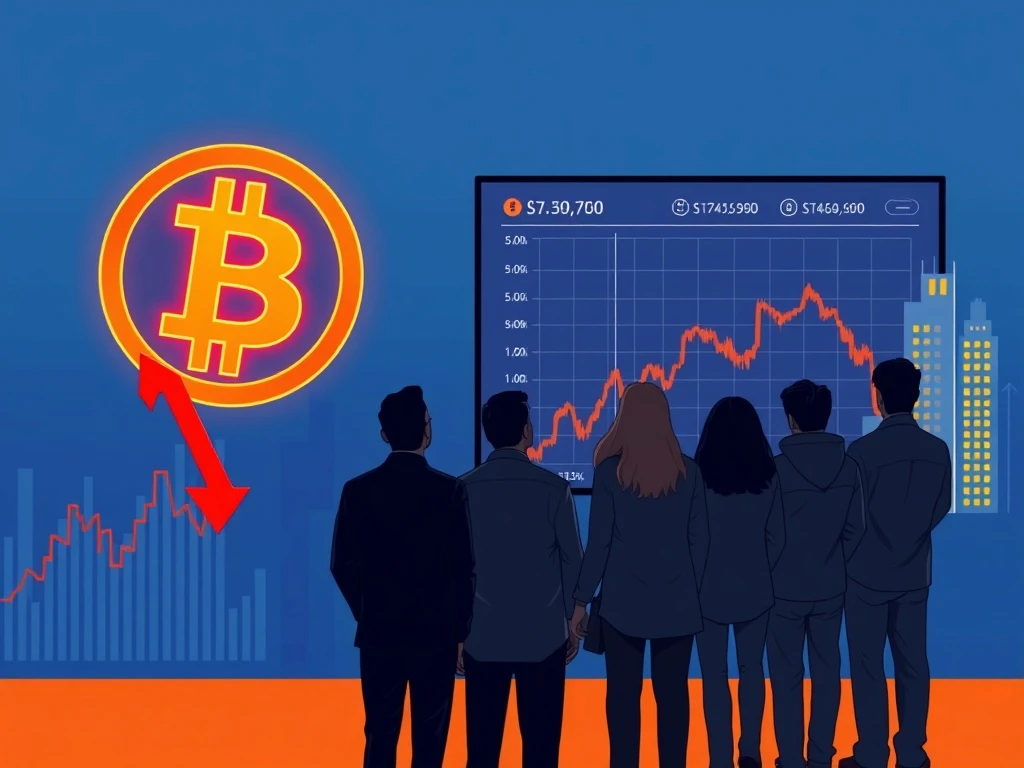 Analysis of Bitcoin price stalling at $97,000 as retail trader interest wanes and institutional activity diverges.