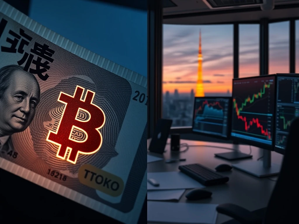 Bitcoin rebound analysis showing connection between Japanese yen intervention and BTC price recovery to $91,000.