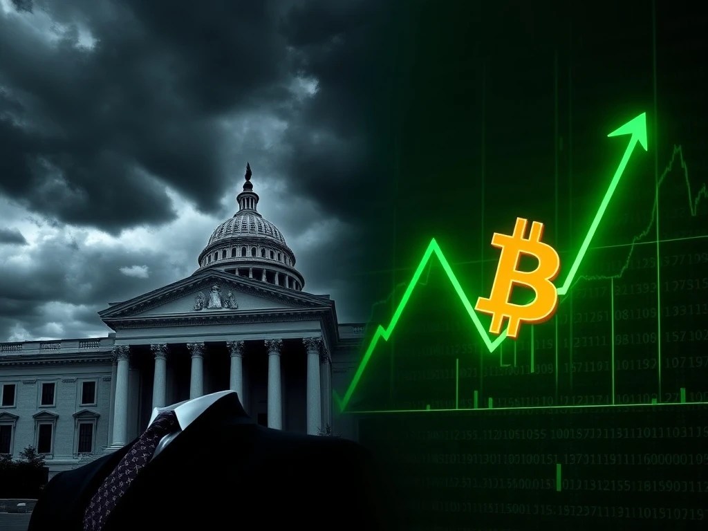 Bitcoin price rises amid Federal Reserve Chairman Jerome Powell's criminal investigation and political pressure.