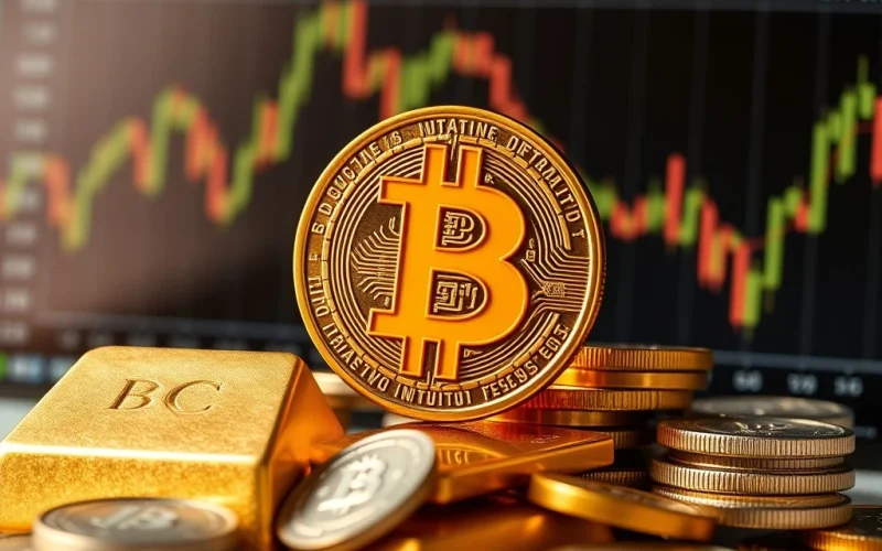 Bitcoin as a risk-off asset compared to gold and silver in financial markets