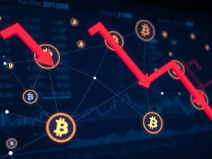 Bitcoin sell-off triggers altcoin market cap decline across cryptocurrency sector