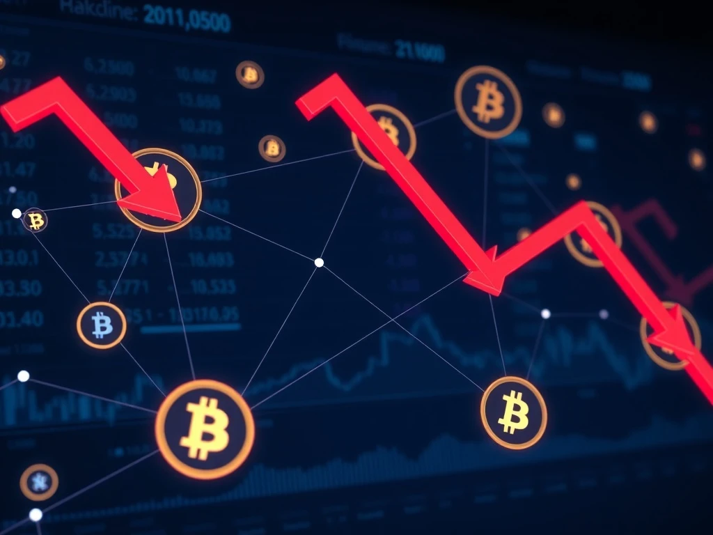 Bitcoin sell-off triggers altcoin market cap decline across cryptocurrency sector