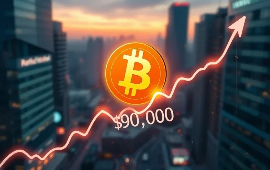 Bitcoin price breaks the historic $90,000 threshold in a major market surge.