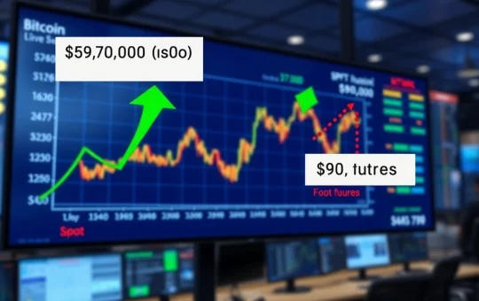 Analysis of Bitcoin spot demand driving price rally versus stagnant futures market data