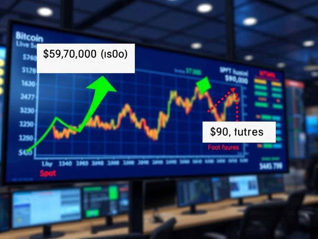 Analysis of Bitcoin spot demand driving price rally versus stagnant futures market data