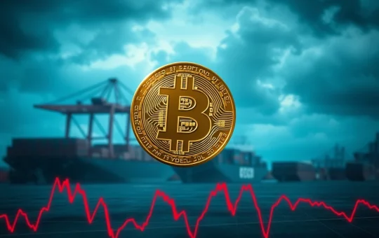 Bitcoin price declines amid Trump tariff threats causing investor risk aversion and market uncertainty.