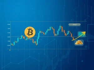 Bitcoin versus gold valuation chart showing historic undervaluation signaling potential price rebound