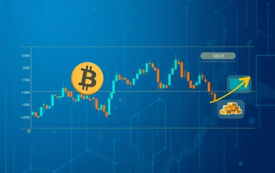 Bitcoin versus gold valuation chart showing historic undervaluation signaling potential price rebound
