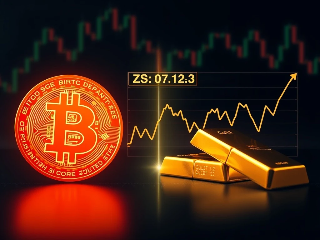 Bitcoin undervalued against gold with Z-score analysis showing historical buying opportunity