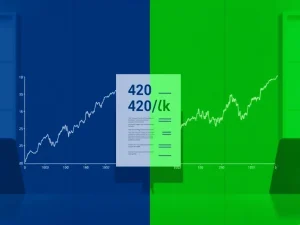 Bitcoin volatility compared to NVIDIA stock in the context of 401(k) retirement plan debates.