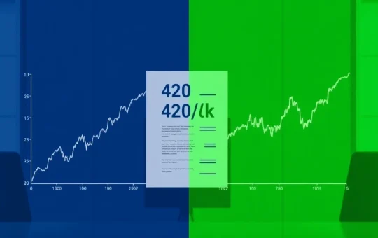 Bitcoin volatility compared to NVIDIA stock in the context of 401(k) retirement plan debates.
