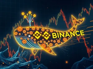 Analysis of Bitcoin whale deposits to Binance reaching a 14-month high and potential market volatility impact.