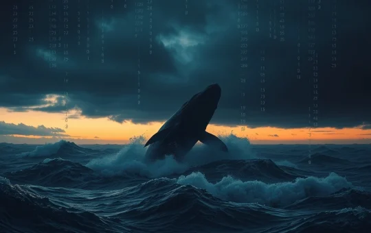 A Bitcoin whale panic-selling 200 BTC during a market downturn, resulting in a multi-million dollar loss.