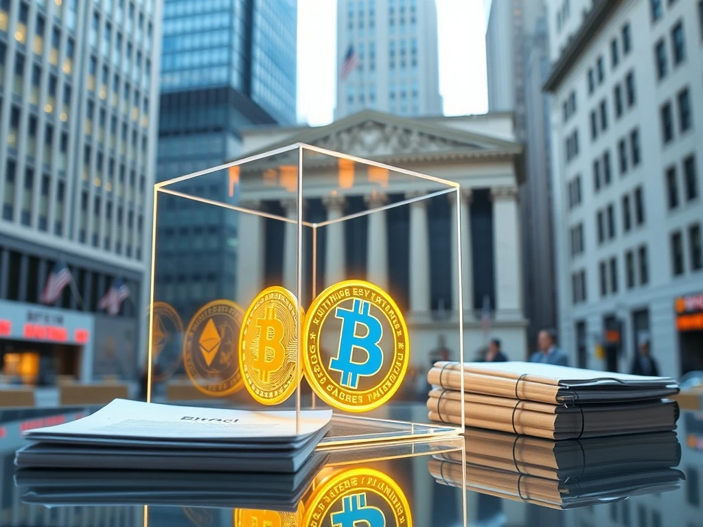 Conceptual image of BitGo's secure crypto custody leading to a landmark 2025 IPO on the NYSE.