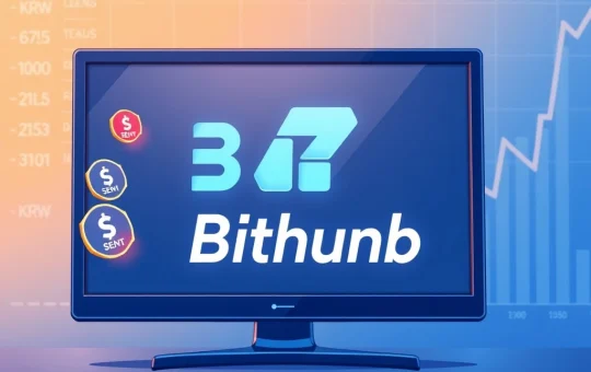 Bithumb exchange listing SENT and ELSA tokens for South Korean Won trading, expanding market access.