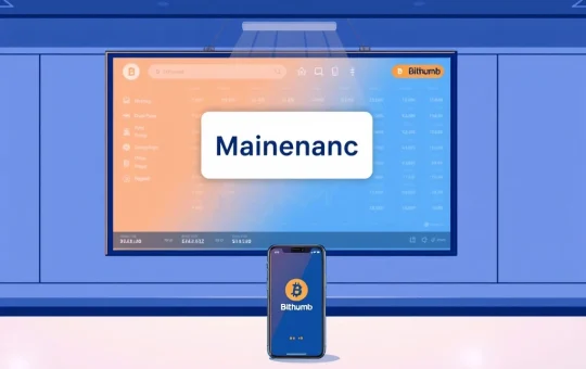 Bithumb exchange announces temporary suspension for Story Network upgrade impacting IP and ARIAIP tokens.