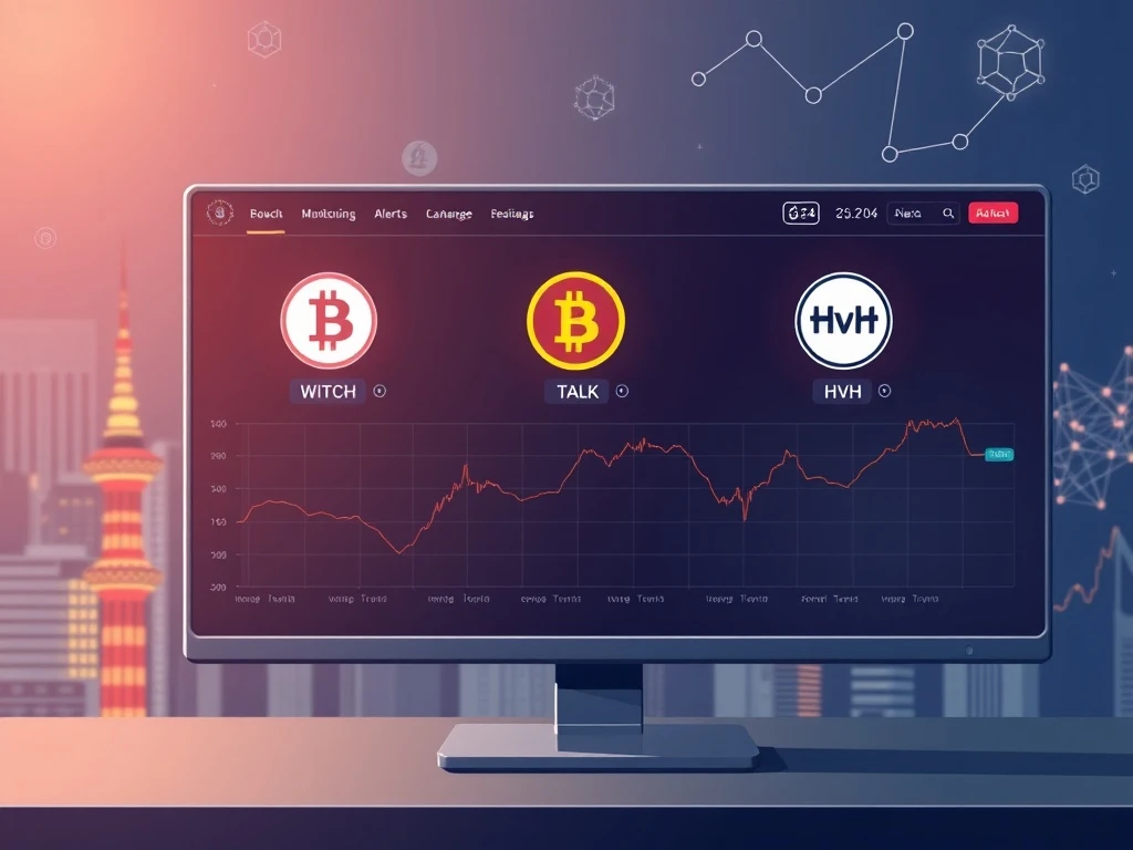 Bithumb exchange places WITCH, TALK, and HVH tokens on investment watchlist for monitoring