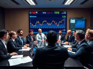 Bitmine corporate strategy meeting discussing ETH treasury expansion and staking operations