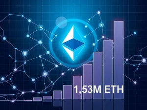BitMine's strategic Ethereum staking reaches 1.53 million ETH, highlighting corporate crypto treasury adoption.