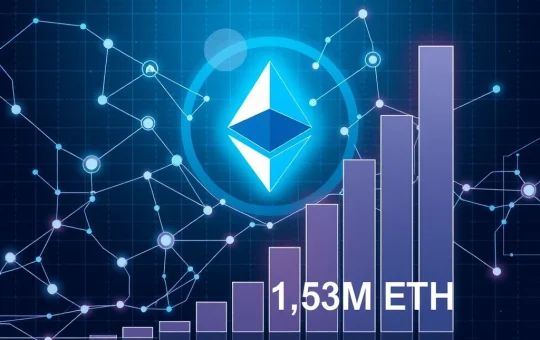 BitMine's strategic Ethereum staking reaches 1.53 million ETH, highlighting corporate crypto treasury adoption.
