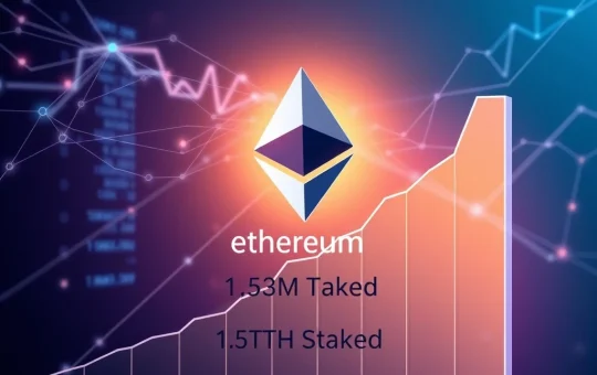 BitMine's massive Ethereum staking position now represents 4% of all staked ETH on the Beacon Chain.